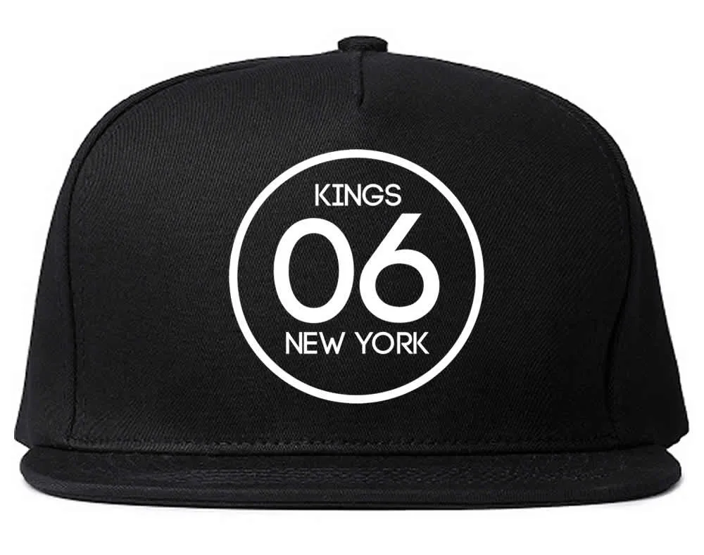 06 Kings Circle Logo Snapback Hat Cap