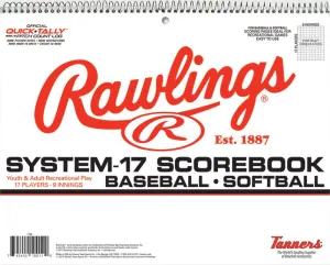 Rawlings System-17 Baseball/Softball Scorebook