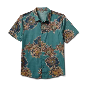 ROARK Bless Up Breathable Stretch Shirt - AURORA FLORA TUNDRA